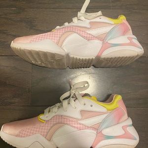 Puma x Barbie Nova PS Orchid Pink/ White - Pink - Low-top Sneakers